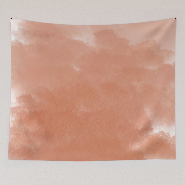 Item preview, Orange clouds background designed and sold by itsAda23.