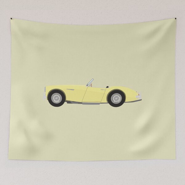 Item preview, Austin Healey 100/6 Sports Classic Car (Primrose) designed and sold by JHMimaging.