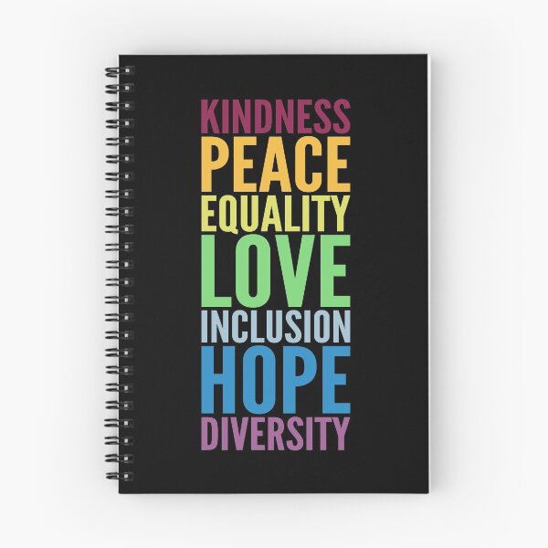 Item preview, kindness peace equality love inclusion hope diversity designed and sold by T-DESIGNEDZ.