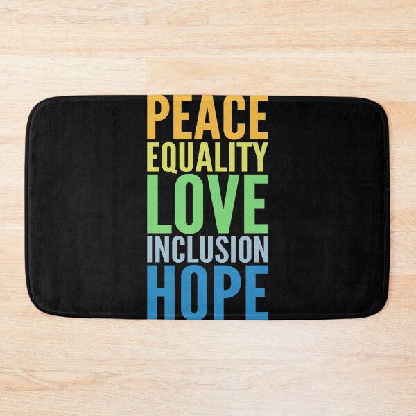 Item preview, kindness peace equality love inclusion hope diversity designed and sold by T-DESIGNEDZ.