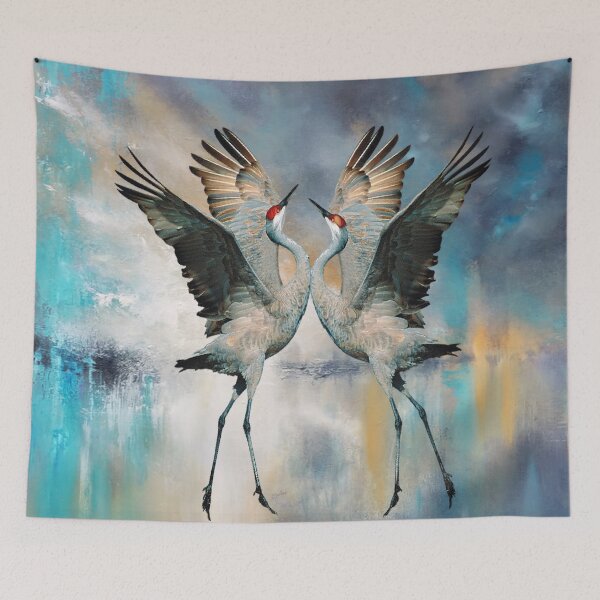 Item preview, Dancing Cranes designed and sold by Barbny.