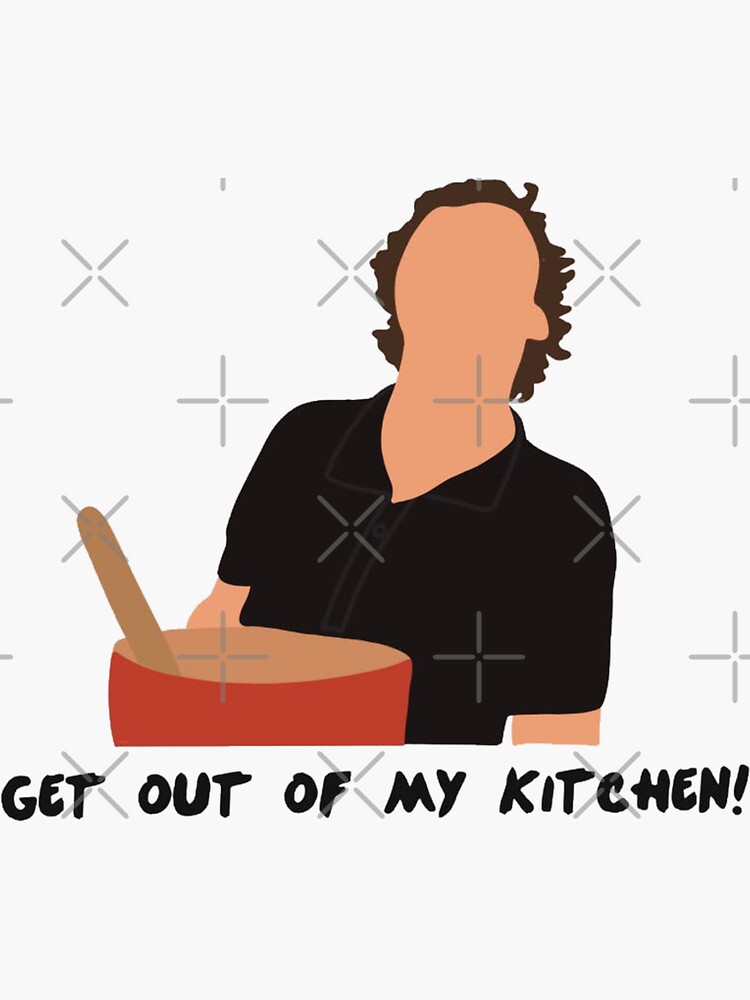 "harry styles get out of my kitchen" Sticker for Sale by alishavictoriax Redbubble