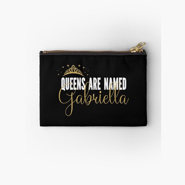Item preview, Queens Are Named Gabriella Personalized First Name Girl print designed and sold by Grabitees.