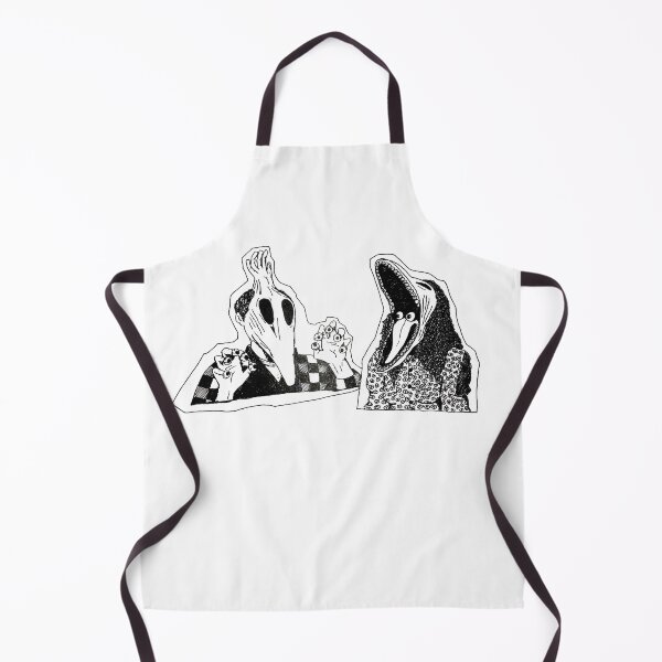 Item preview, Adam & Barbara Monster Couple Beetle Juice Inspired Halloween 80's Goth Cult Film designed and sold by blueversion.