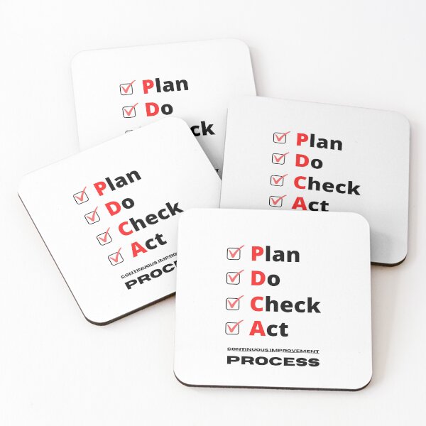 Item preview, Deming Cycle - Plan Do Check Act - Continuous Improvement designs for Lean & Six Sigma  designed and sold by Sammis-Hub.