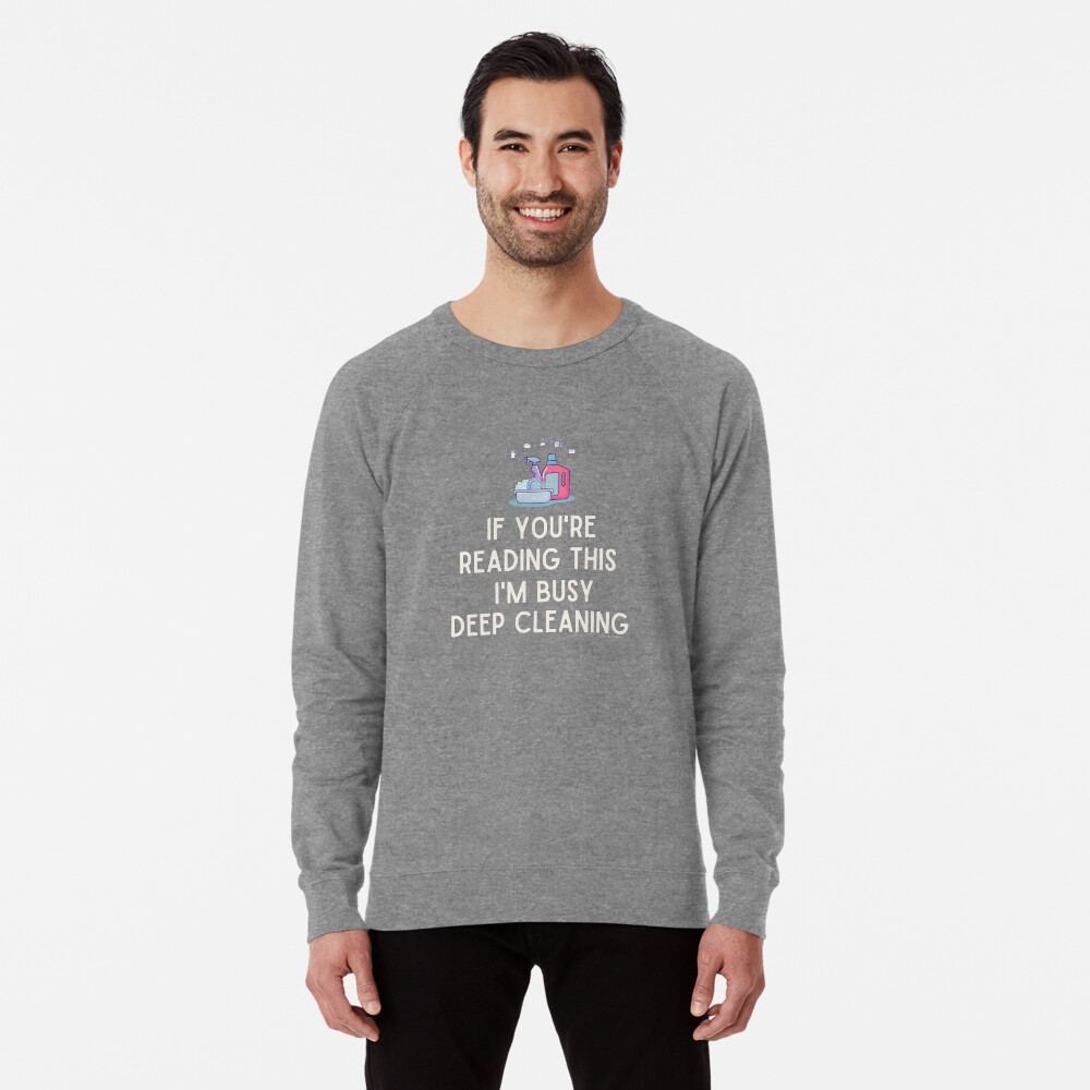 Item preview, Lightweight Sweatshirt designed and sold by SavvyCleaner.