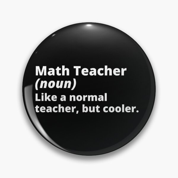 Item preview, Math Teacher Like Normal Teacher But Cooler designed and sold by BigBoyShop.