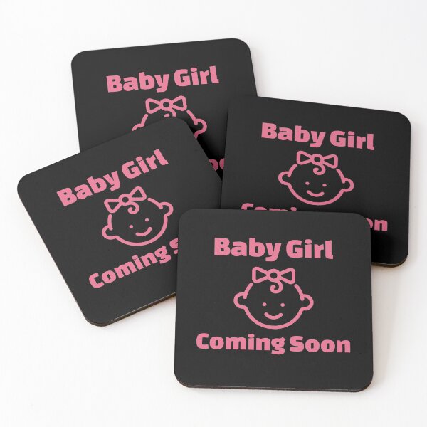 Item preview, Baby Girl Coming Soon designed and sold by DiceNLDesigns.