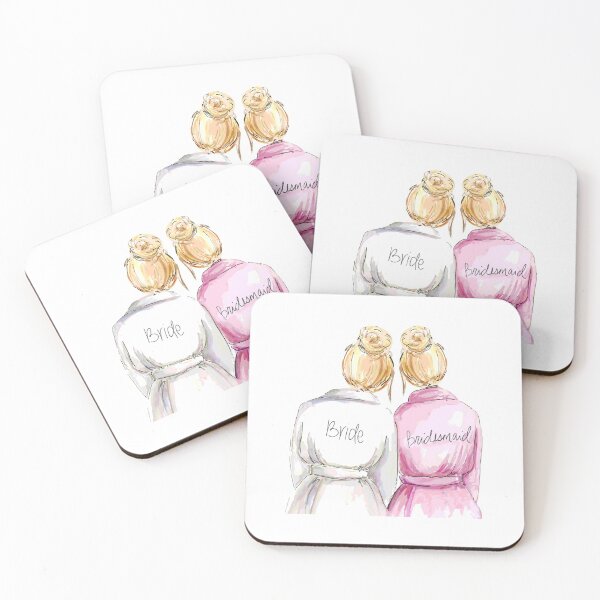Item preview, Bridesmaid Gift Proposal | Best Wedding Gift for Bride | Bride Gift from MOH | Bridal Shower Gift for Her | Bridesmaid Gift from Bride (Both Blonde) designed and sold by premiertreats.