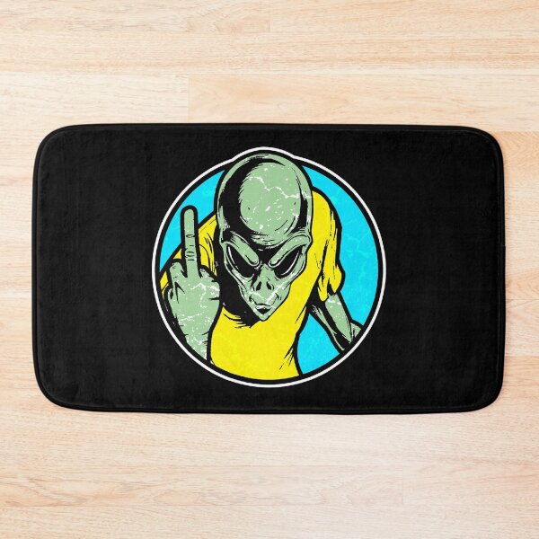 Item preview, Alien divertido muestra el dedo medio designed and sold by Mila1946.