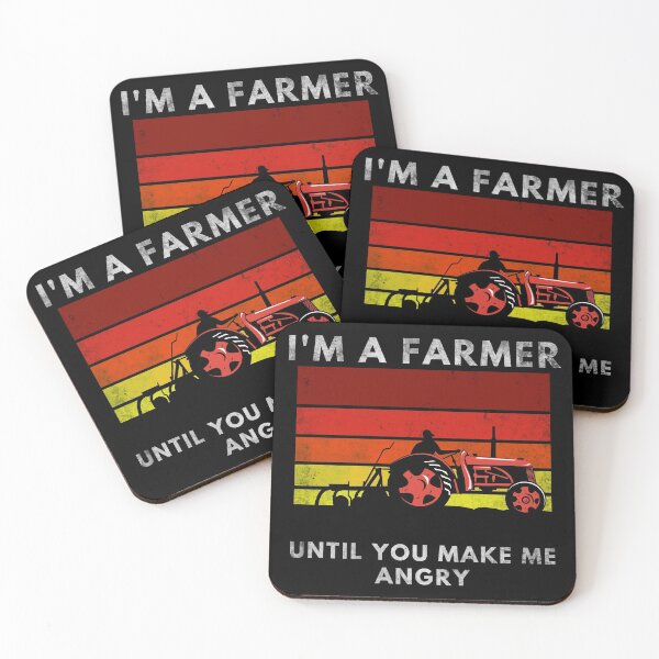 Item preview, I'm a farmer until you make me angry - funny designed and sold by good vibes clothing.
