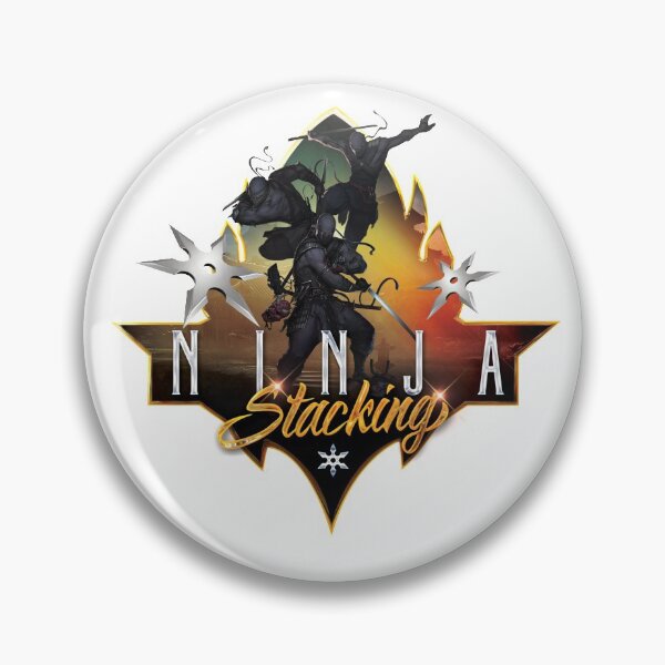 Item preview, Ninja Stacking 3 ninjas designed and sold by ColoCryptonaut.