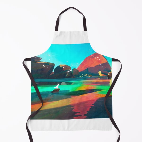 Item preview, Minimalistic Landscape painting designed and sold by Bowowwow.