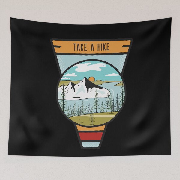 Item preview, Take A Hike Patch designed and sold by joabaj.