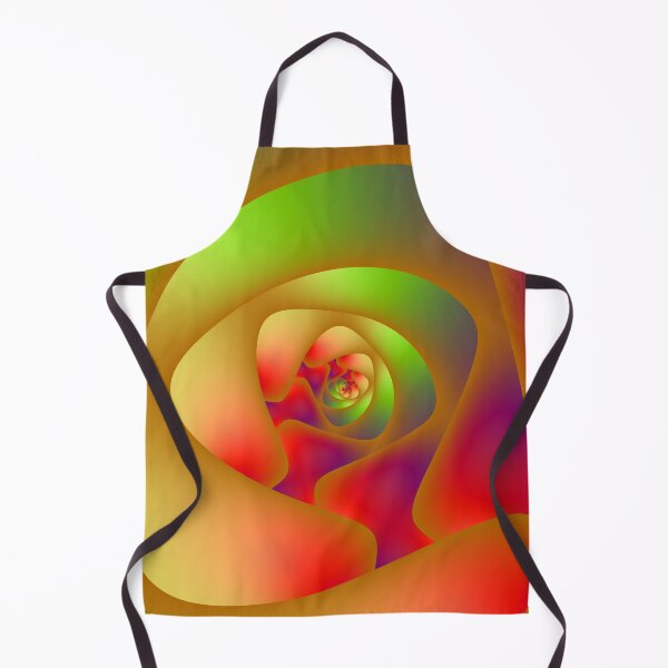 Item preview, Spiral Labyrinth in Red Green and Orange designed and sold by Objowl.