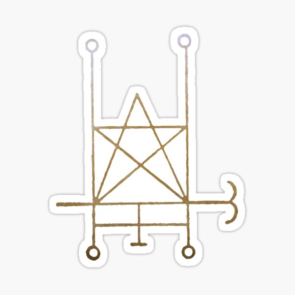 Item preview, Astaroth sigil designed and sold by MetaPhyStore.