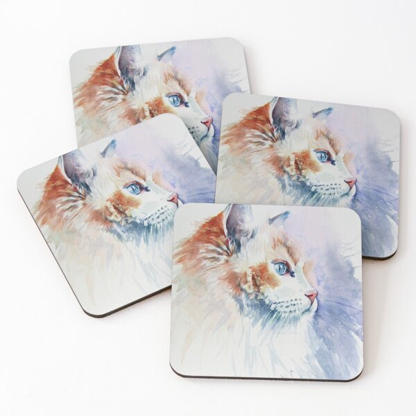Item preview, Cat portrait III designed and sold by kovacsannabrigi.