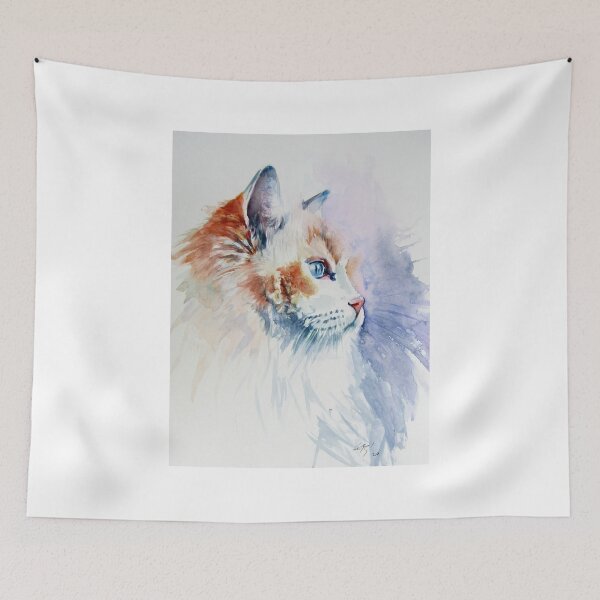 Item preview, Cat portrait III designed and sold by kovacsannabrigi.