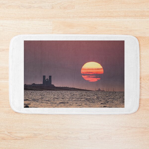 Item preview, Reculver Towers sunset  designed and sold by rogerstanger.