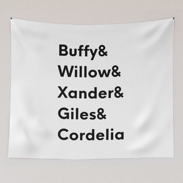 Artikelvorschau, Buffy & Willow & Xander, Giles, Cordelia entworfen und verkauft von SpicyCherrys.