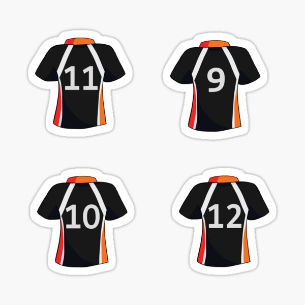 Karasuno Highschool First Years - Haikyuu!! Sticker pack Sticker