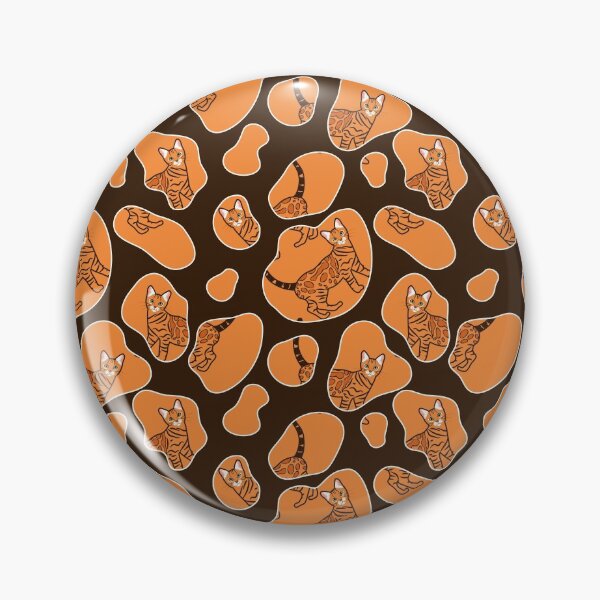 Item preview, Leopard Print Bengal Cat - Black designed and sold by lulululupaint.