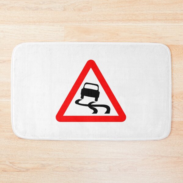 Item preview, Road sign- Slippery surface designed and sold by timothybeighton.