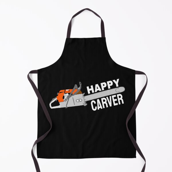 Item preview, Happy Wood Carving Chainsaw Carver designed and sold by jacks-tees.