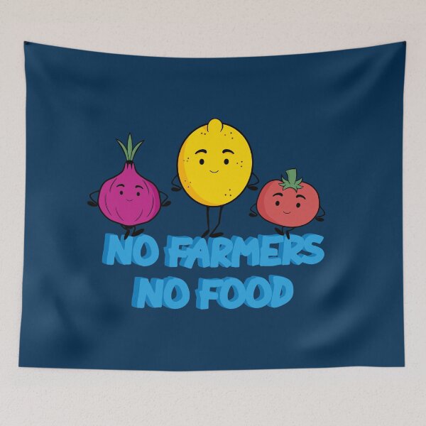 Item preview, No Farmers No Food designed and sold by FriendsList.