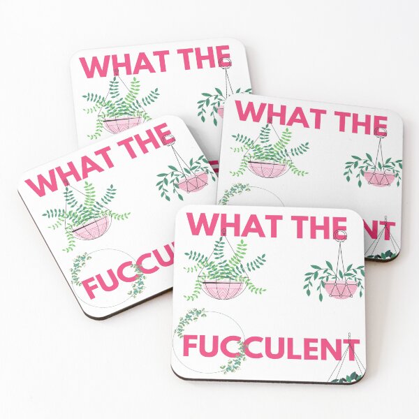 Item preview, what the fucculent  designed and sold by The Full Cart.