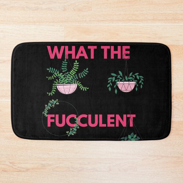 Item preview, what the fucculent  designed and sold by The Full Cart.