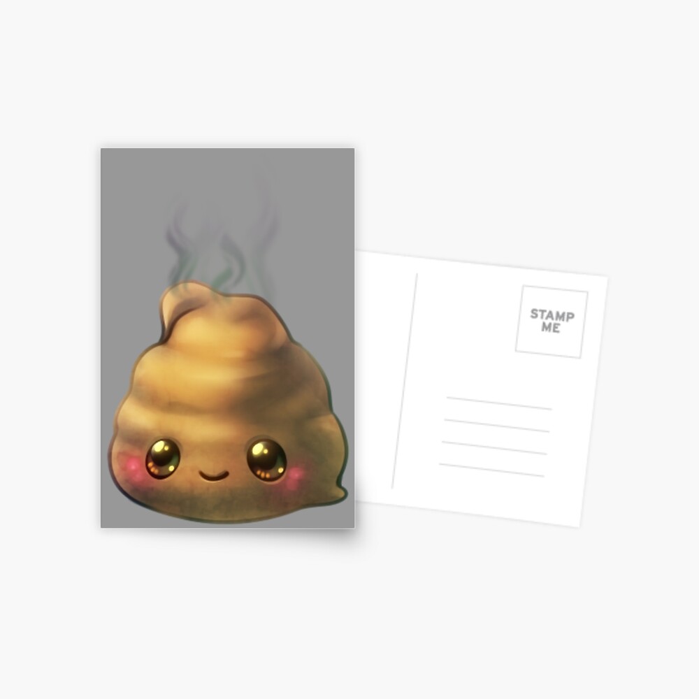 Carte Postale Merde Amusante Par Veldota Redbubble