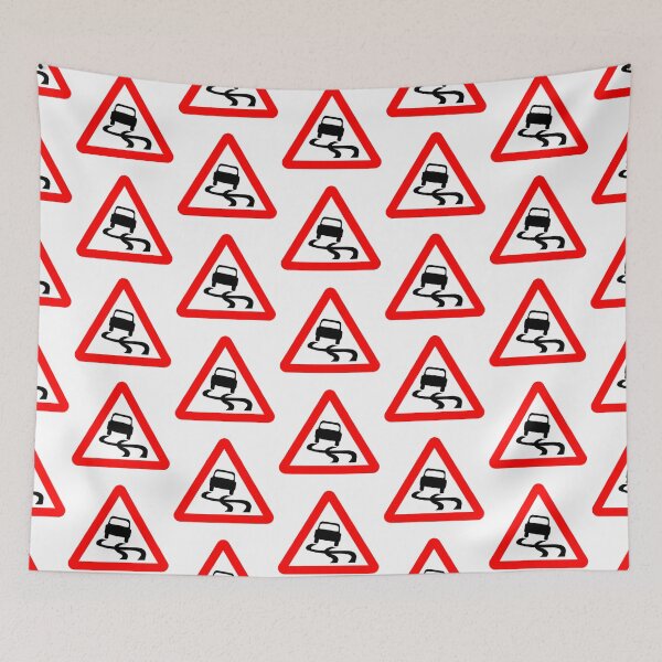 Item preview, Road sign- Slippery surface designed and sold by timothybeighton.