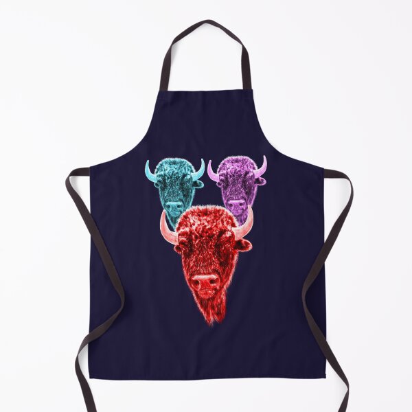 Item preview, Buffalo Spirit Animal Colourful Herd designed and sold by brodyquixote.