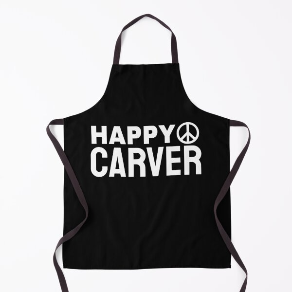 Item preview, Happy Wood Carver Peace Sign Carving designed and sold by jacks-tees.