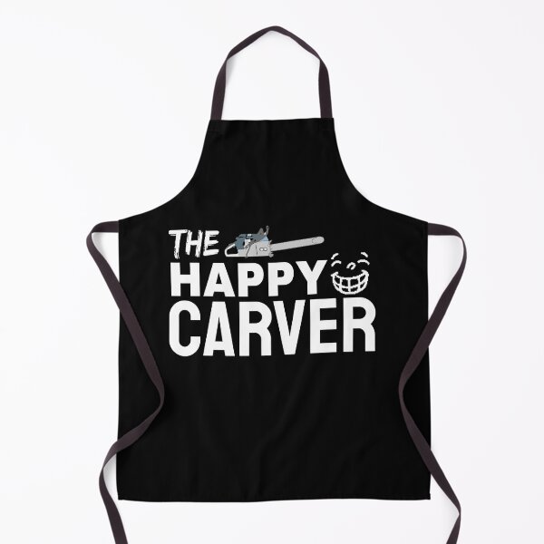 Item preview, The Happy Carver Chainsaw & Smile designed and sold by jacks-tees.