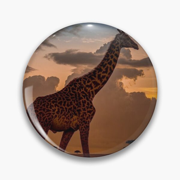 Item preview, giraffe down in africa  designed and sold by johnnyssandart.