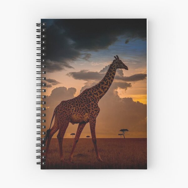 Item preview, giraffe down in africa  designed and sold by johnnyssandart.