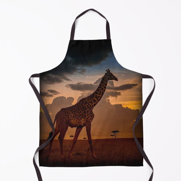 Item preview, giraffe down in africa  designed and sold by johnnyssandart.