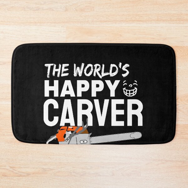 Item preview, Happiest Wood Carver In The World designed and sold by jacks-tees.