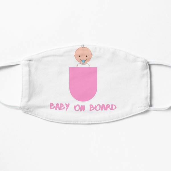 Baby on board Flat Mask