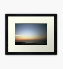 Film Beach Shot Framed Print