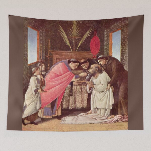 Item preview, Last Communion of St. Jerome - Botticelli designed and sold by CrankyOldDude.