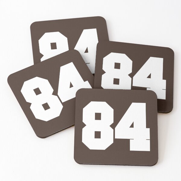 Item preview, 84 Number Cleveland Sports Eighty-Four Brown Jersey designed and sold by HelloFromAja.
