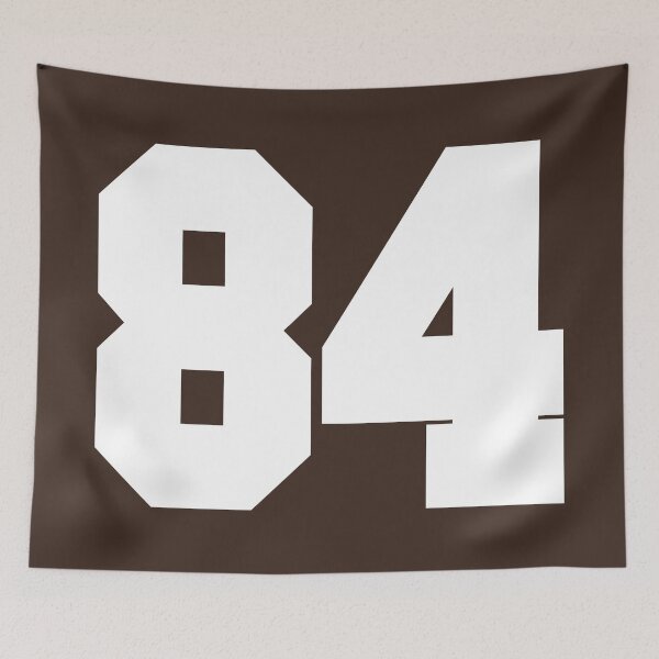 Item preview, 84 Number Cleveland Sports Eighty-Four Brown Jersey designed and sold by HelloFromAja.