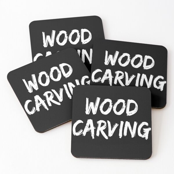 Item preview, Wood Carving Cool Text designed and sold by jacks-tees.