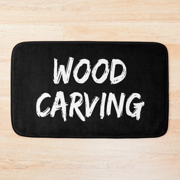 Item preview, Wood Carving Cool Text designed and sold by jacks-tees.