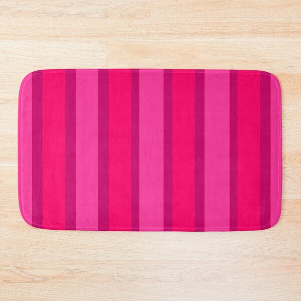 Item preview, HOT PINK AND BAKER MILLER PINK STRIPE PATTERN designed and sold by ozcushionstoo.