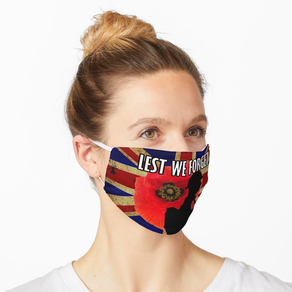 Lest We Forget Masks Mask
