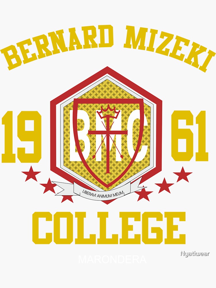 "Bernard Mizeki College" Sticker by Nyatiwear Redbubble